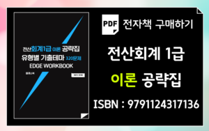 전자책회계1이론